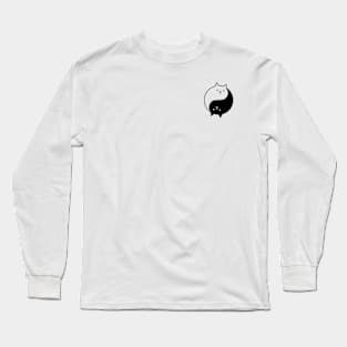 Yin Yang Kittens Long Sleeve T-Shirt